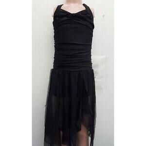 DanceCostume SABlack Curtain Call R4050 Jazz Lyrical Contemporary  skirt Leotard